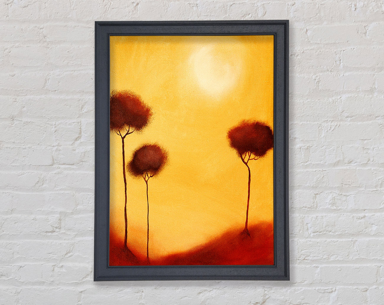 Cotton Tree Sun Framed Wall Art