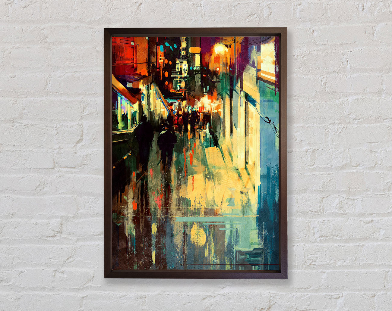 City Nights Framed Wall Art