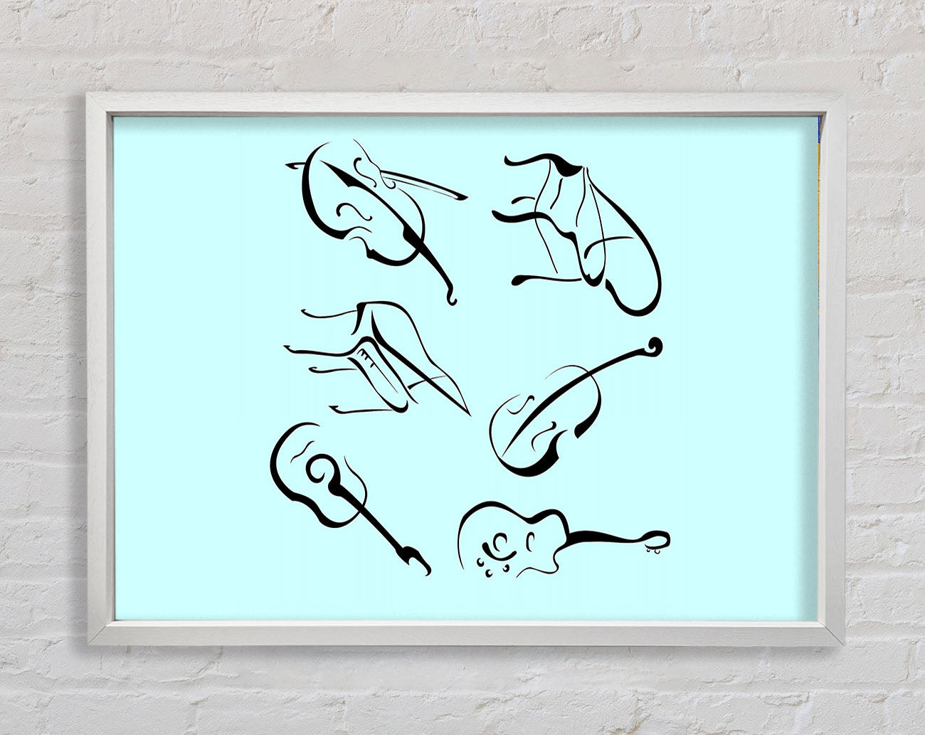 Classical Music Player Framed Wall Art