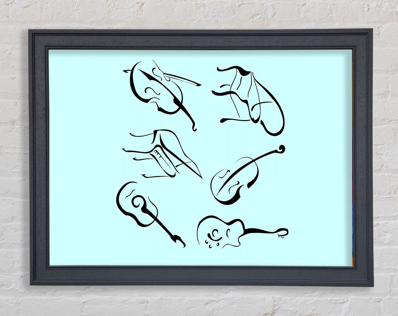 Classical Music Player Framed Wall Art