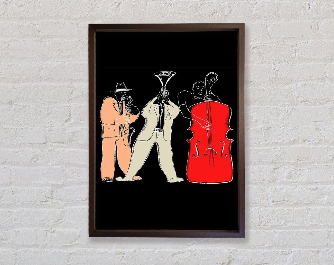 Blues Band 1 Framed Wall Art