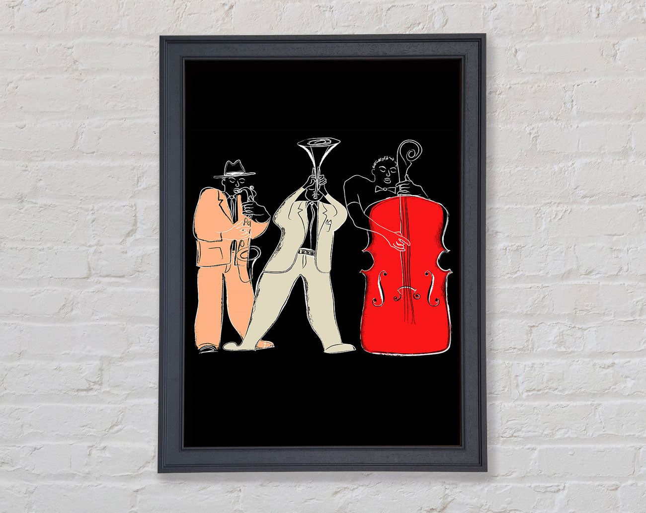 Blues Band 1 Framed Wall Art