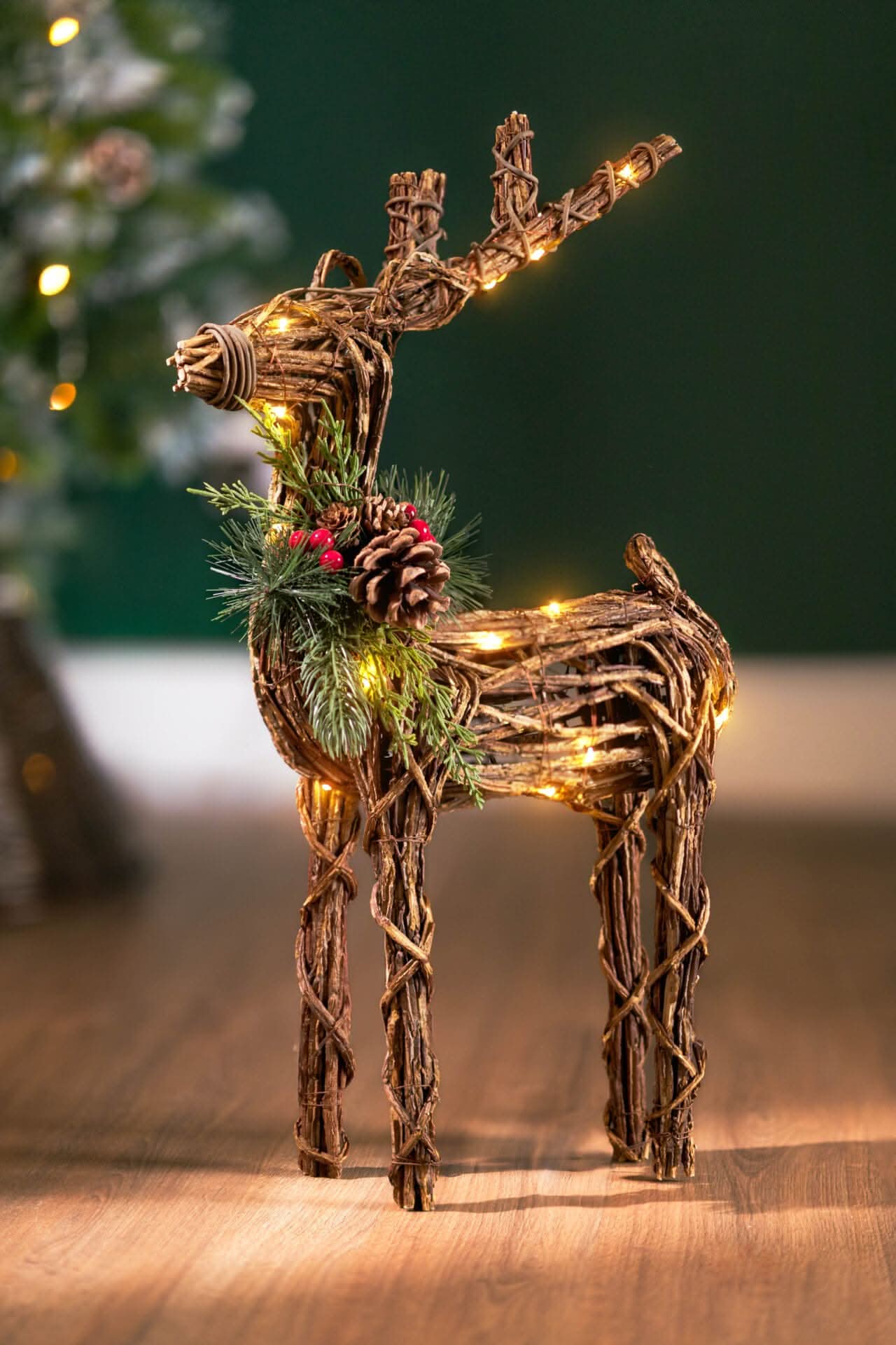 Large LED Reindeer Christmas Decoration