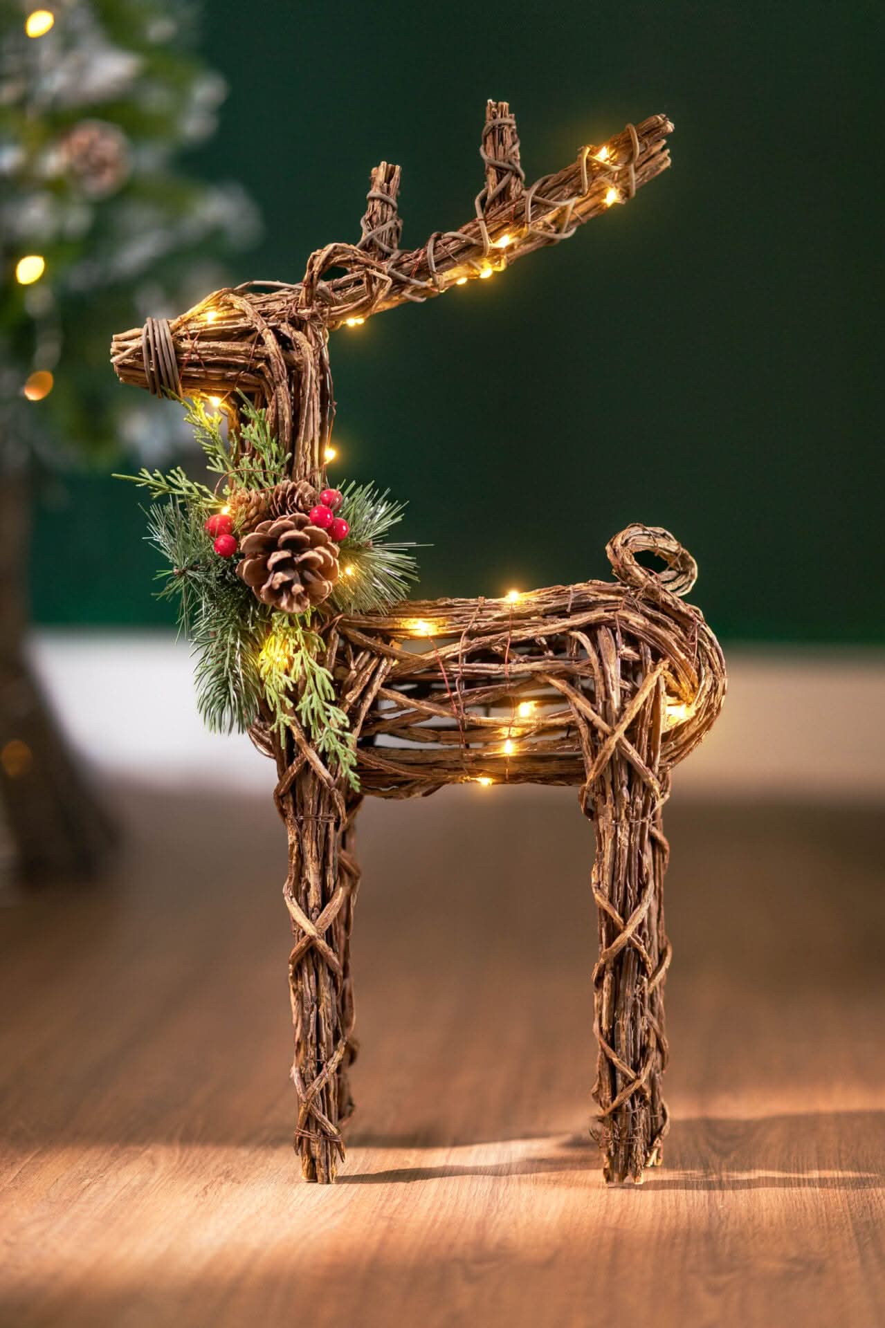Large LED Reindeer Christmas Decoration