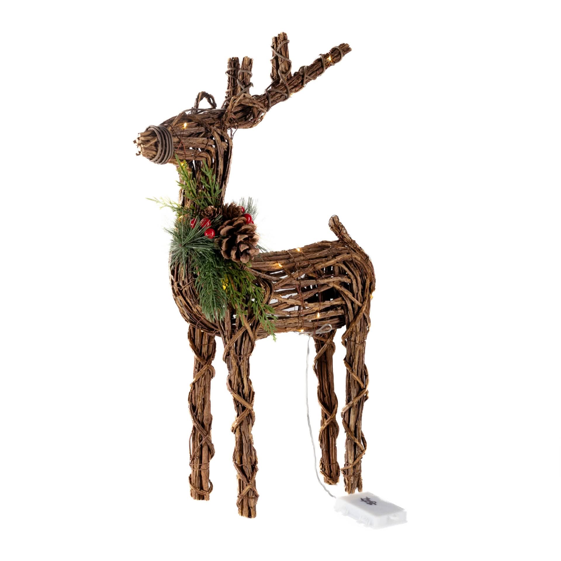 Large LED Reindeer Christmas Decoration