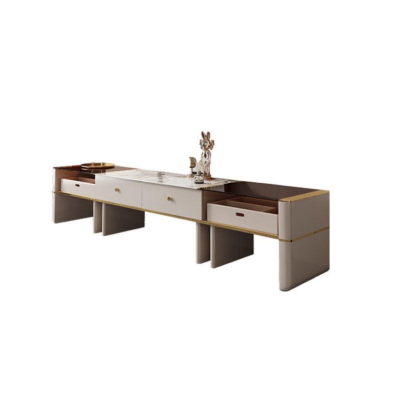 Coz Regid Square Coffee Table With TV Stand