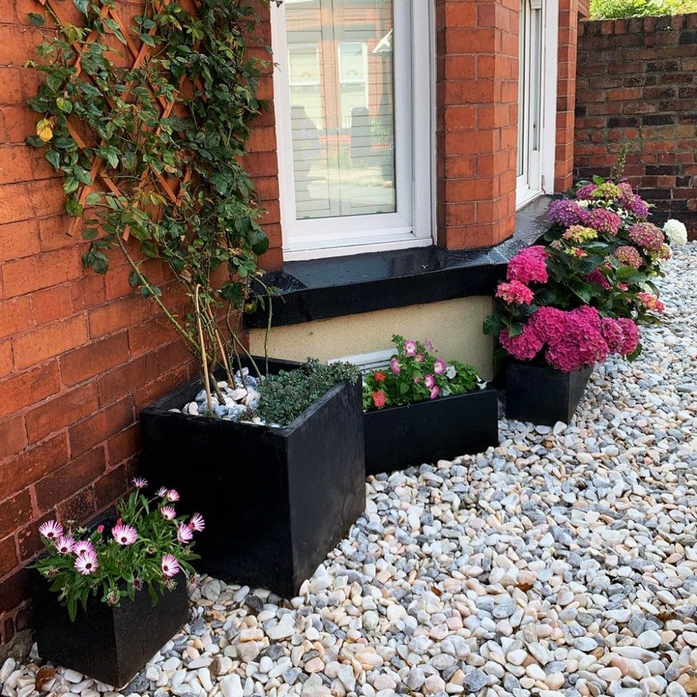 20 - 50mm Polar Pink Marble Pebbles - Zestio