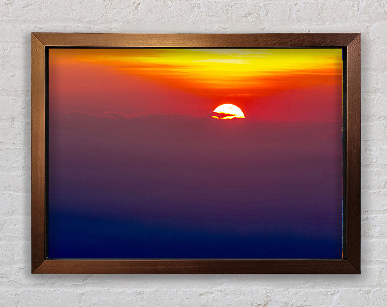 As The Sun Falls Framed Wall Art