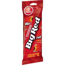 Wrigley Big Red Cinnamon Chewing Gum 15 Stick 3 Pack