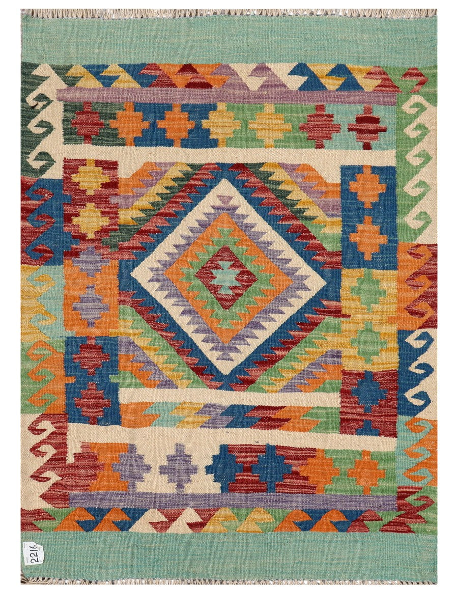 Maimana Kilim - 127 x 92 cm