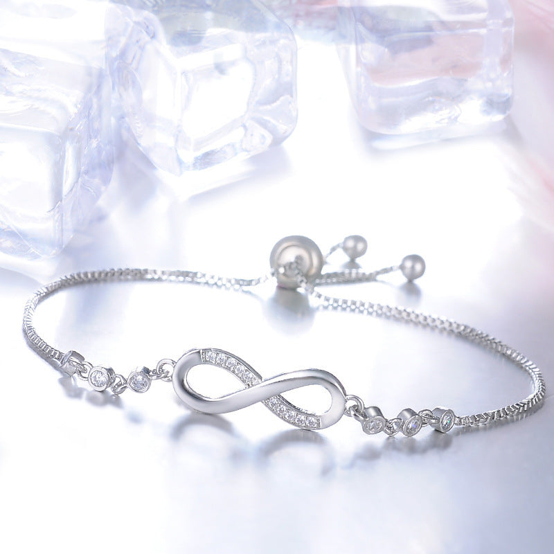 Adjustable Eight Female Bracelet