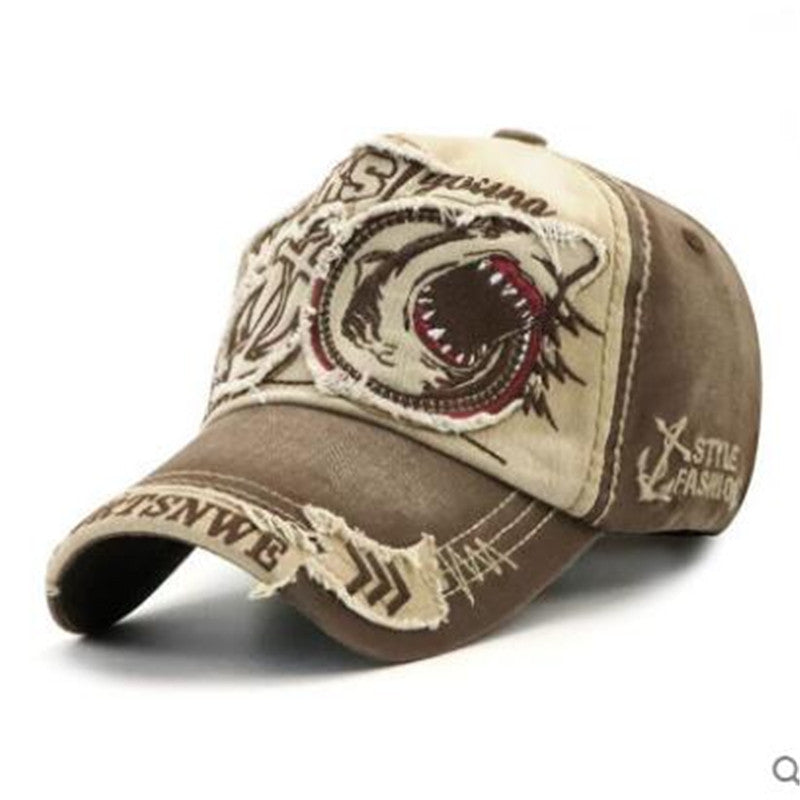 Casual all-match fashionable denim cap