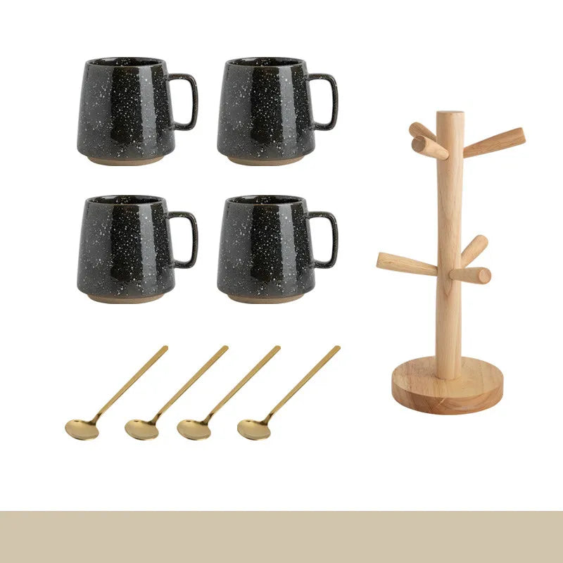 Handcrafted Japanese Stoneware Mug | Single & Curated Sets