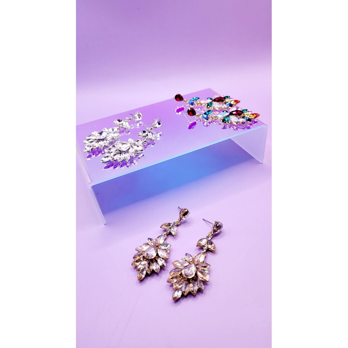 Riviera Crystal Drop and Dangle Earrings
