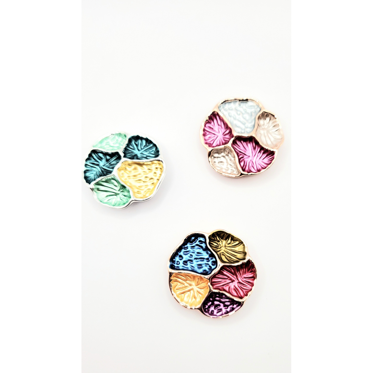 Abstract Magnetic Cluster Brooch