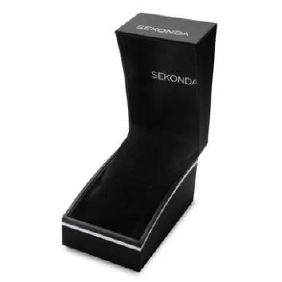 Sekonda Black Watch Box with padded Cushion