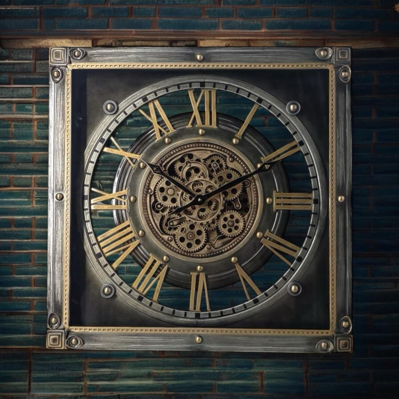60CM GEAR CLOCK