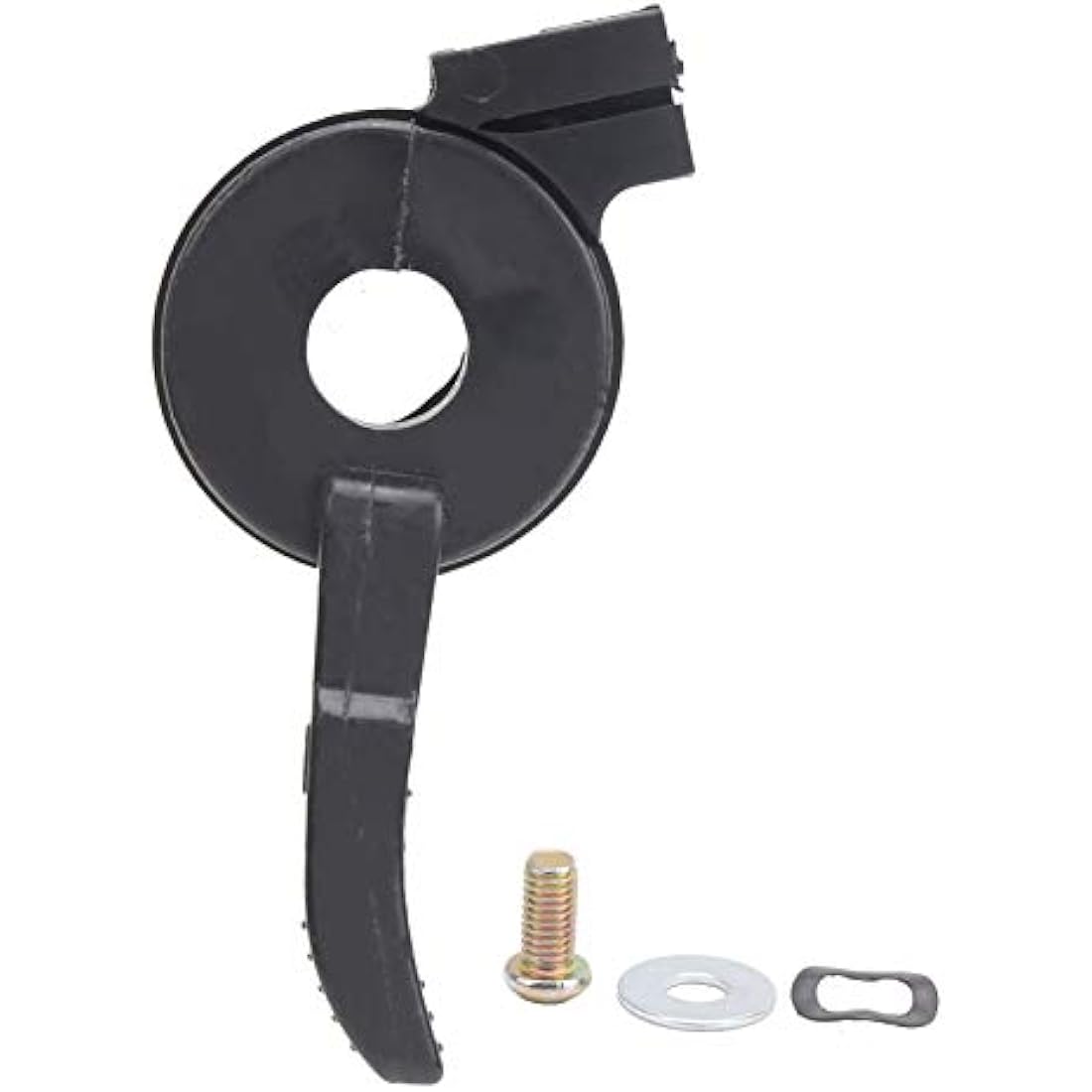 Fydun Motorcycle Handlebar Choke Lever, Rubber Handlebar Throttle Control Choke Lever Fit for Pit Trail Dirt Quad Bike ATV