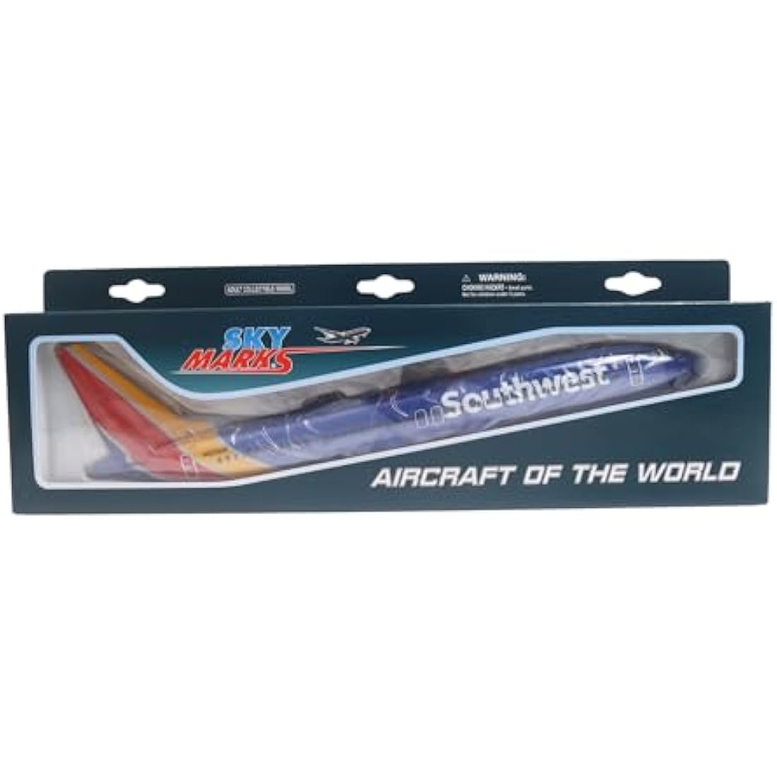 Daron Worldwide Trading Skymarks Southwest 737-MAX8 1/130 W/Wifi Dome Model Airplane