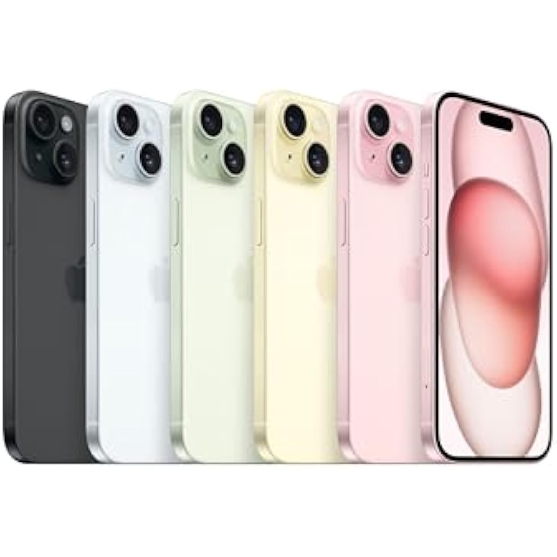 Apple iPhone 15 (128 GB) - Blue (Renewed)