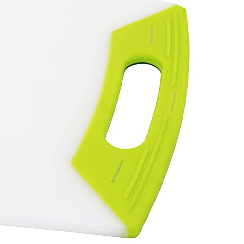 London Boutique Chopping Board - Chopping Board Set - 4 Pieces Set - Heavy Duty BPA Free - Non-Slip Rubber Feet - Smart Color Code - 42.5cm*25.5cm (1 Color Each, 4)