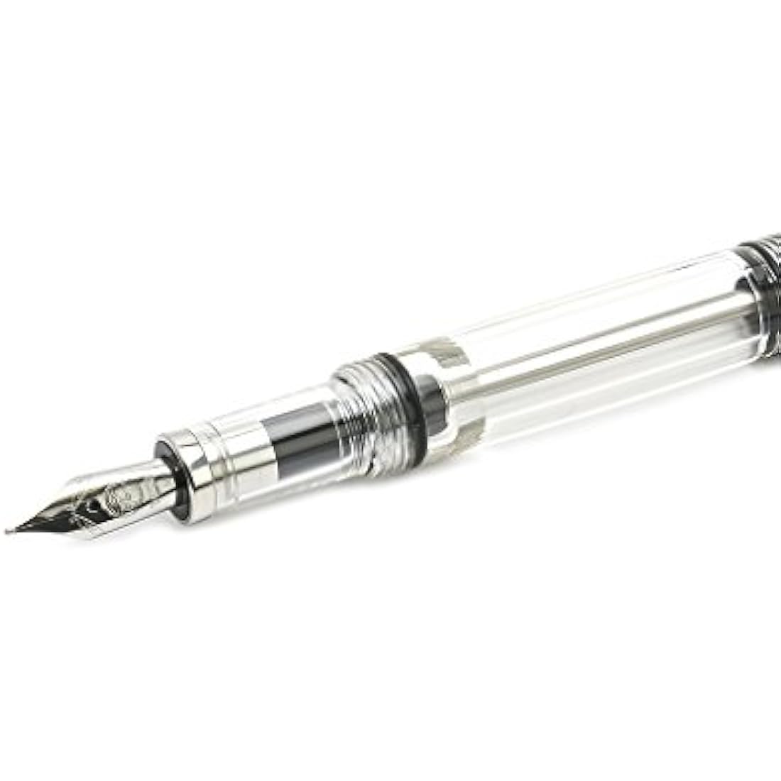 Twsbi Vac Mini Clear Fountain Pen - 1.1 Stub nib