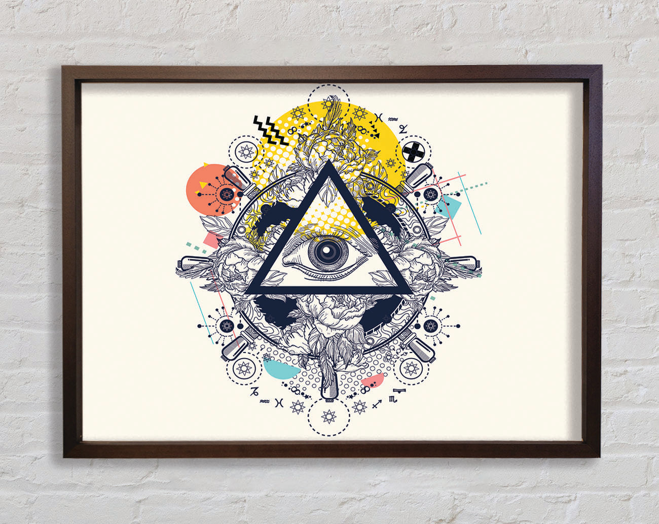 All Seeing Eye Framed Wall Art
