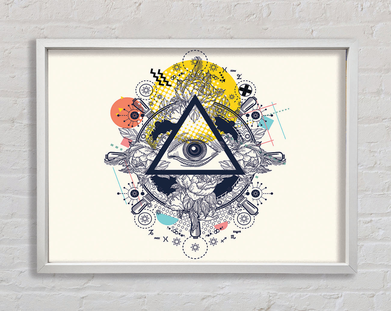 All Seeing Eye Framed Wall Art