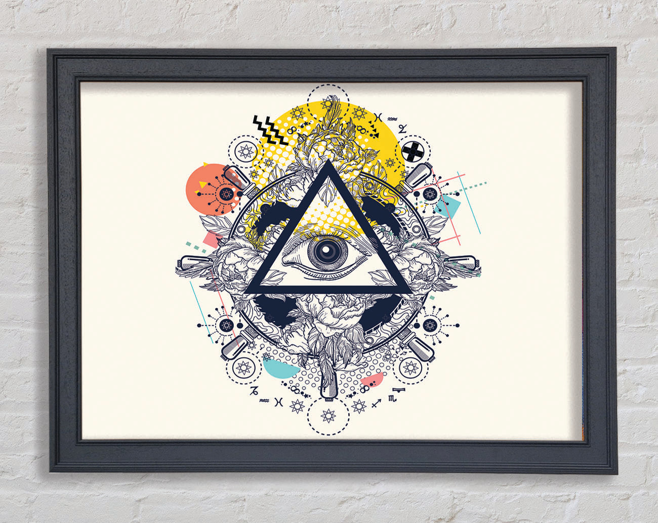 All Seeing Eye Framed Wall Art