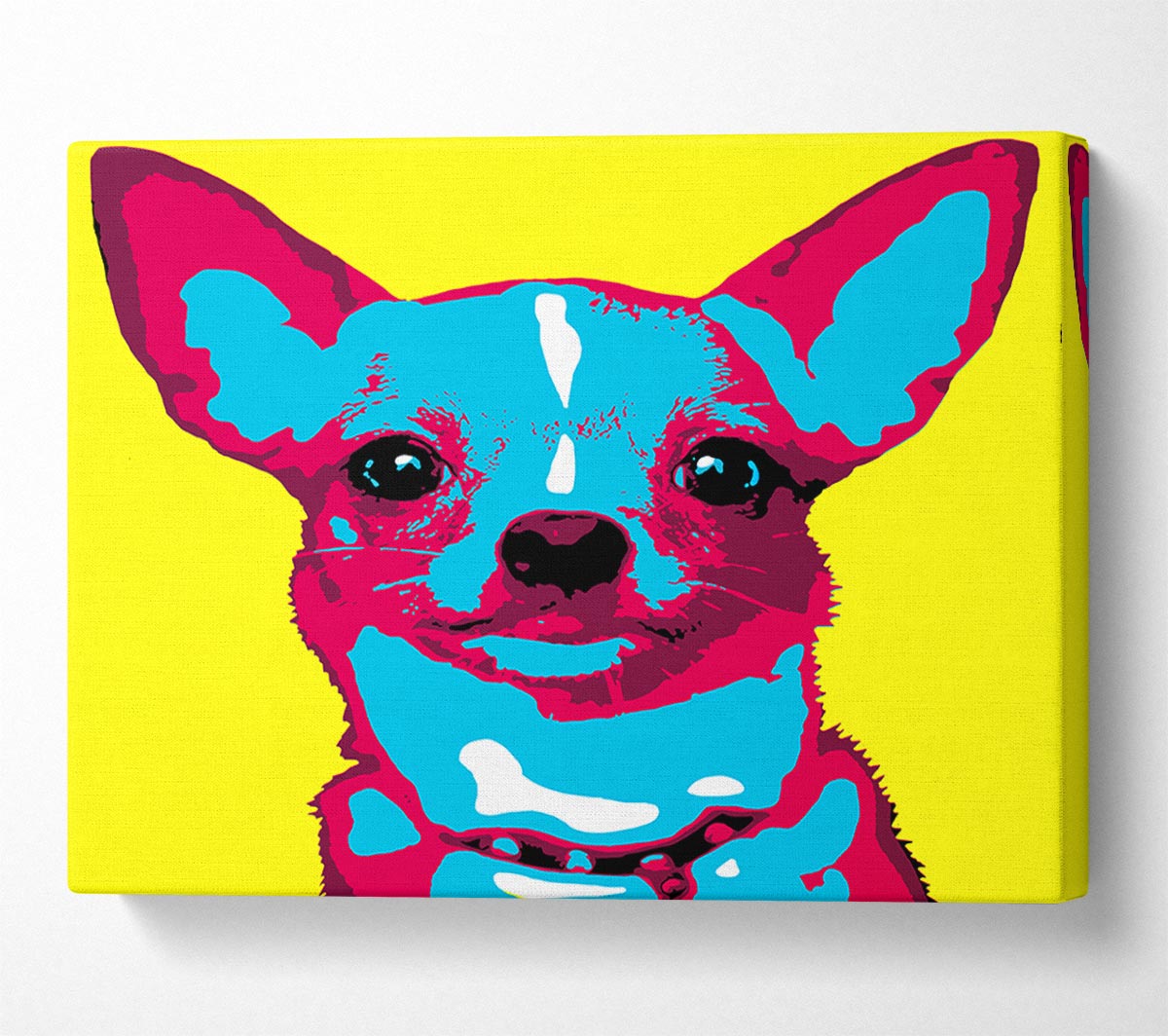 The Pop Art Chihuahua Canvas Wall Art