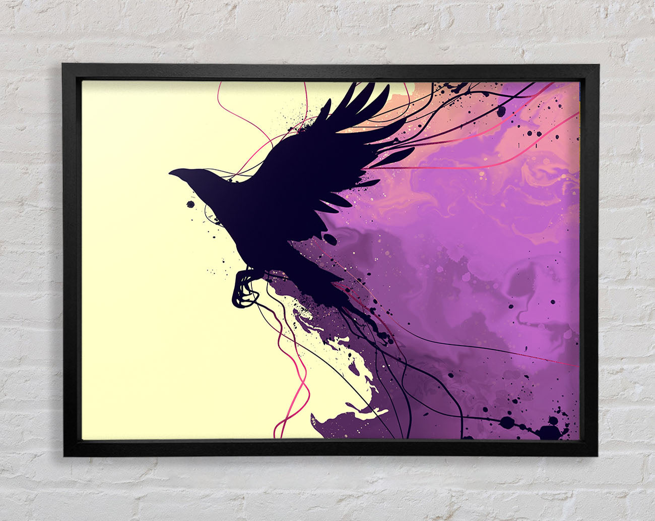 Blackbird Breaking The Boundries Framed Wall Art