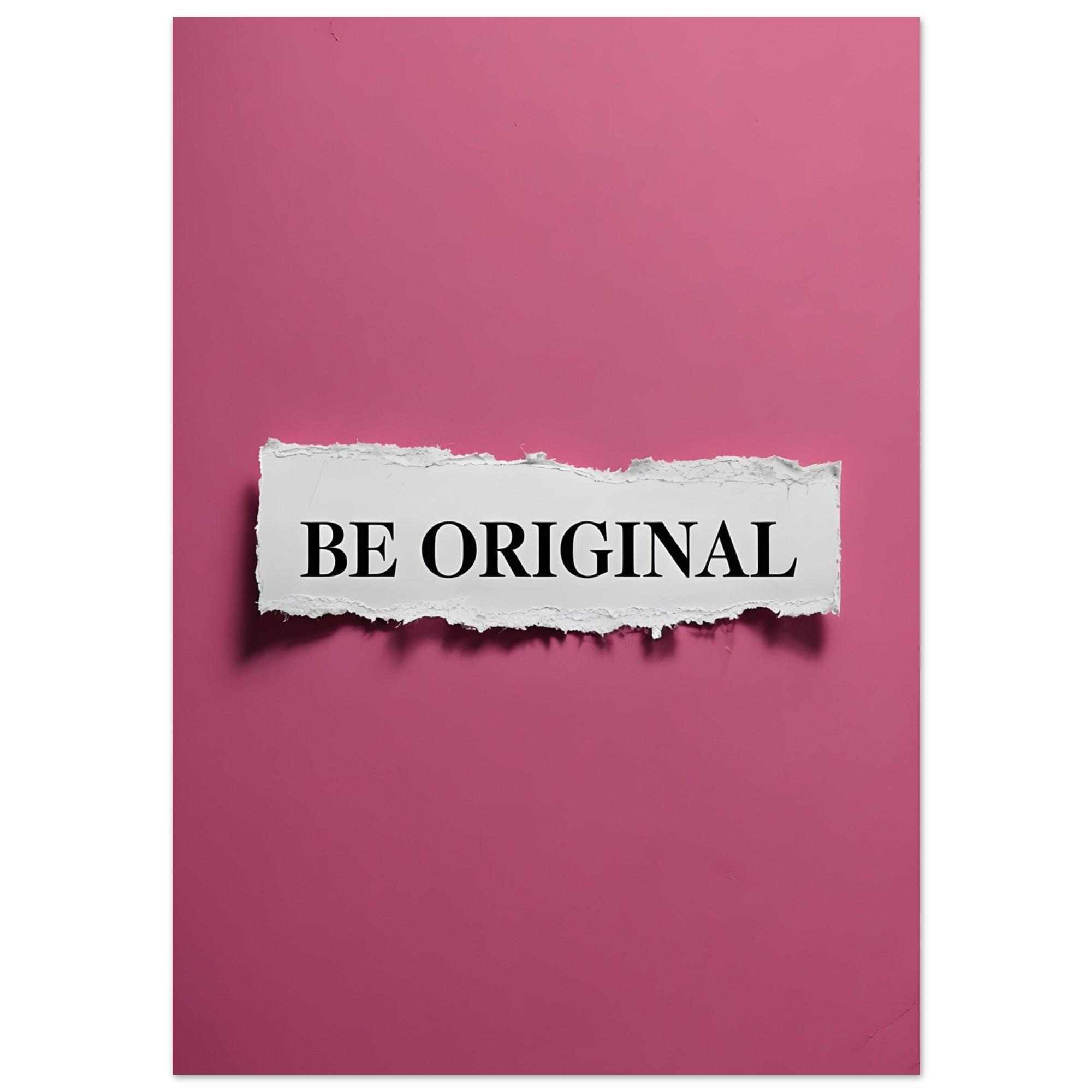 Be Original Posters: Motivational Wall Art for Creative Souls - Inspirational Quotes Decor