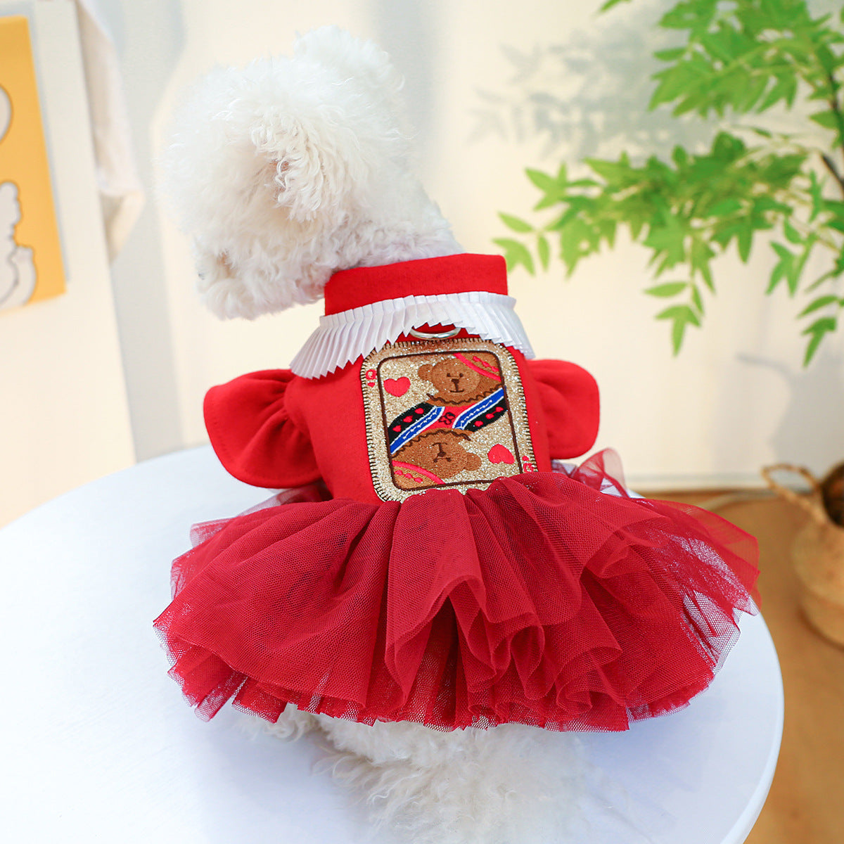 Spring And Summer Thin Dog Cat Wedding Dress