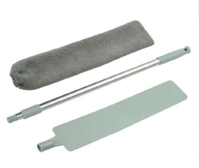 Premium Extendable Gap Cleaning Brush - Under Bed Duster with Microfiber Cloth | Hard-to-Reach Dust Removal Tool