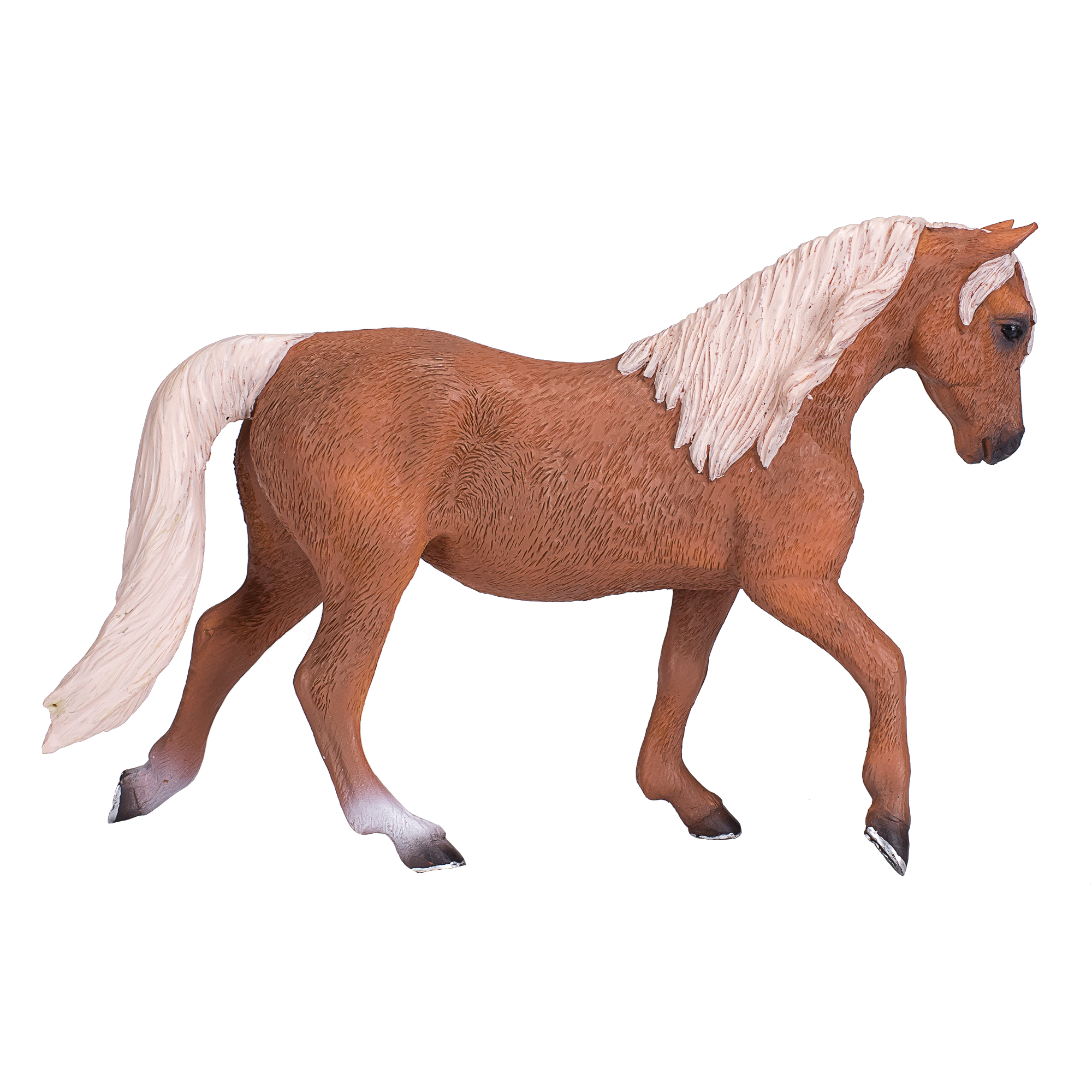 Morgan Stallion Palomino Toy Realistic Horse Figurine
