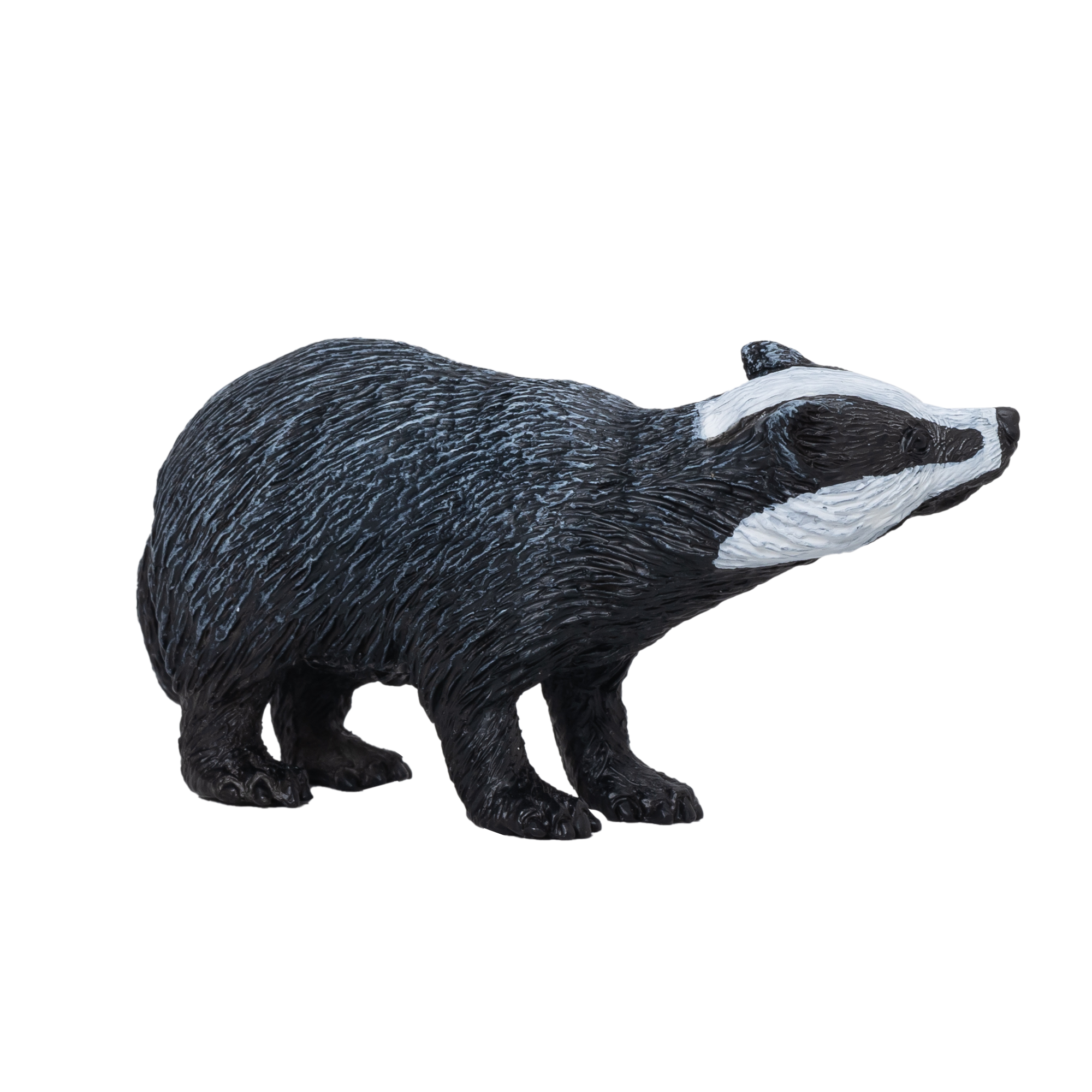 Badger Toy Realistic Woodland Animal Figurine