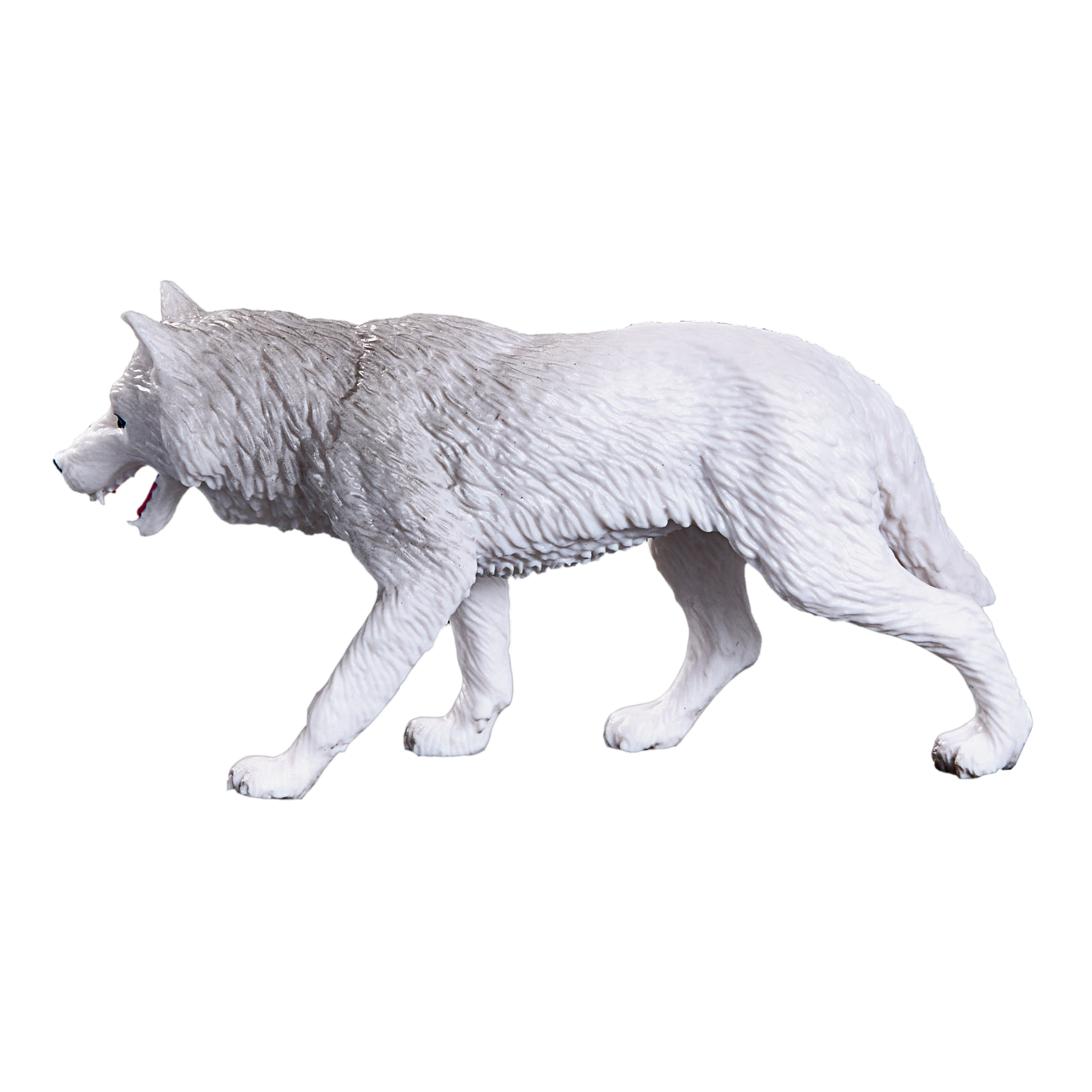 Arctic Wolf Toy Realistic Wildlife Animal Figure