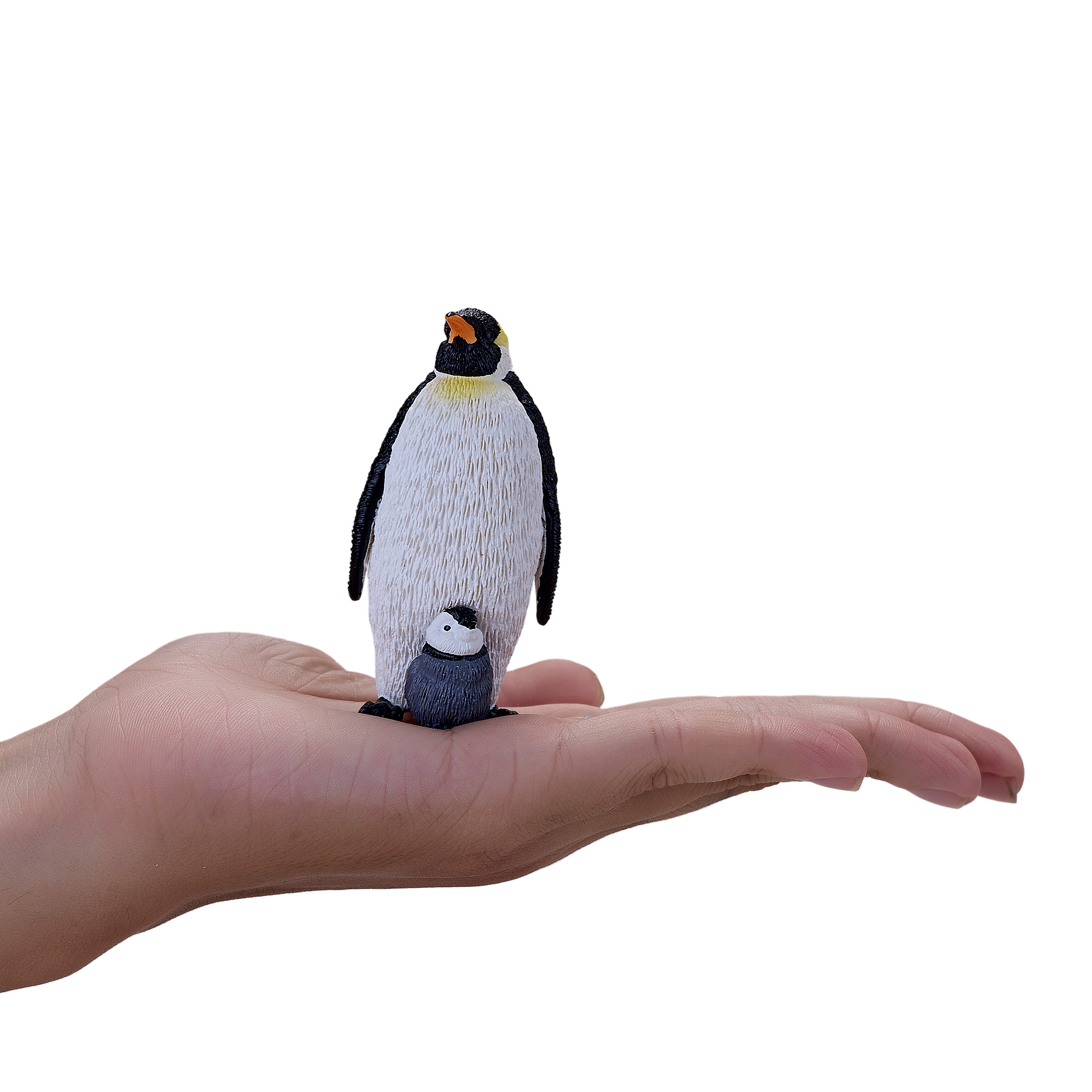 Emperor Penguin with Chick Toy Arctic Wildlife Figure