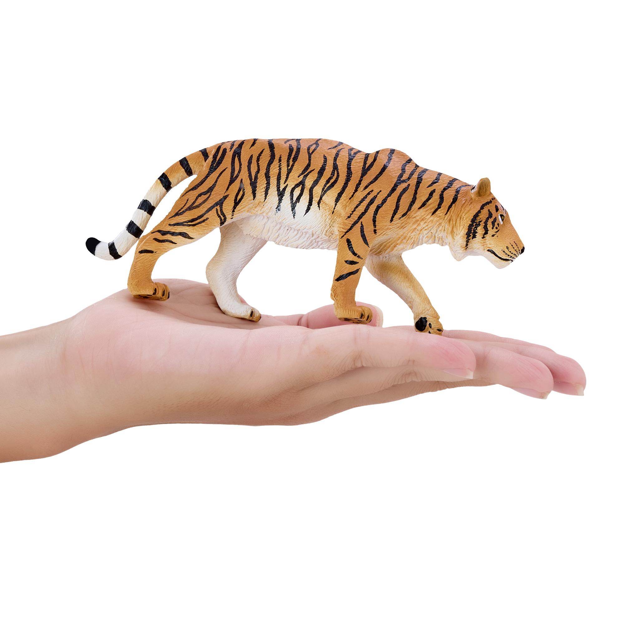 Tiger Hunting Toy Realistic Big Cat Figurine