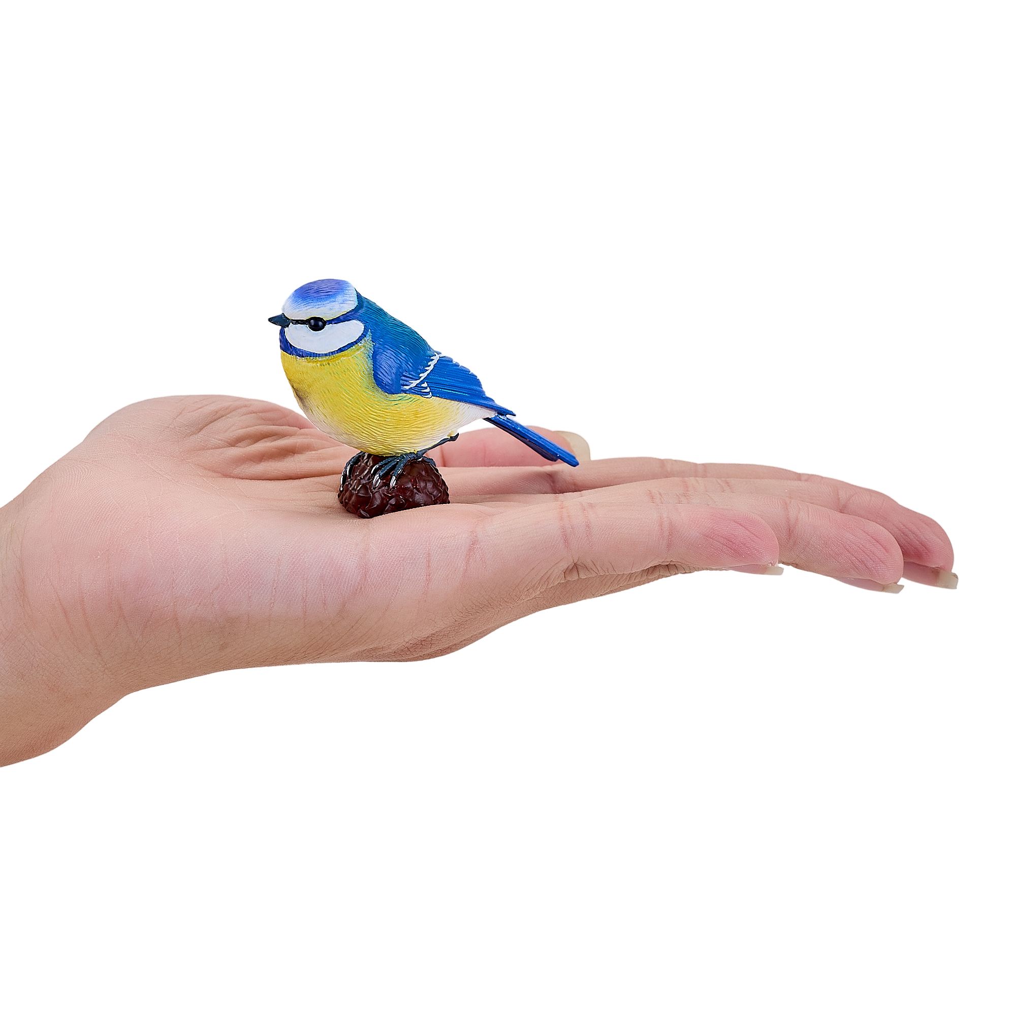 Blue Tit Bird Toy Realistic Wildlife Figurine