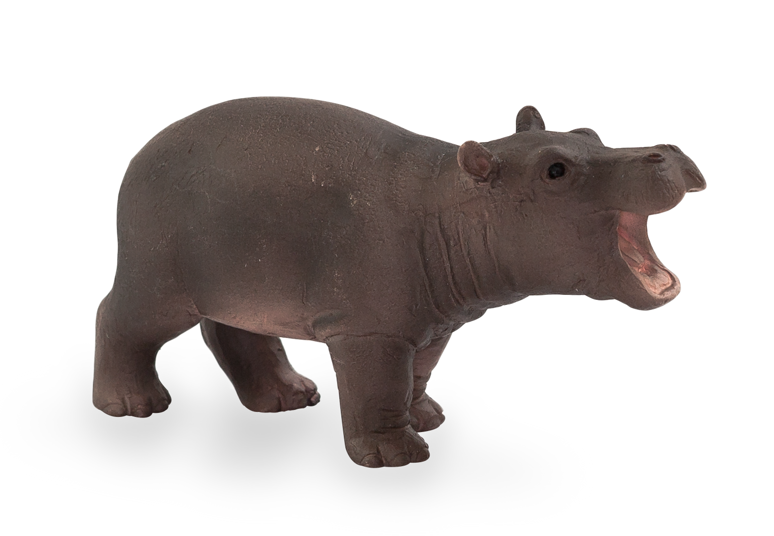 Hippo Baby Toy Figure Realistic Wildlife Model
