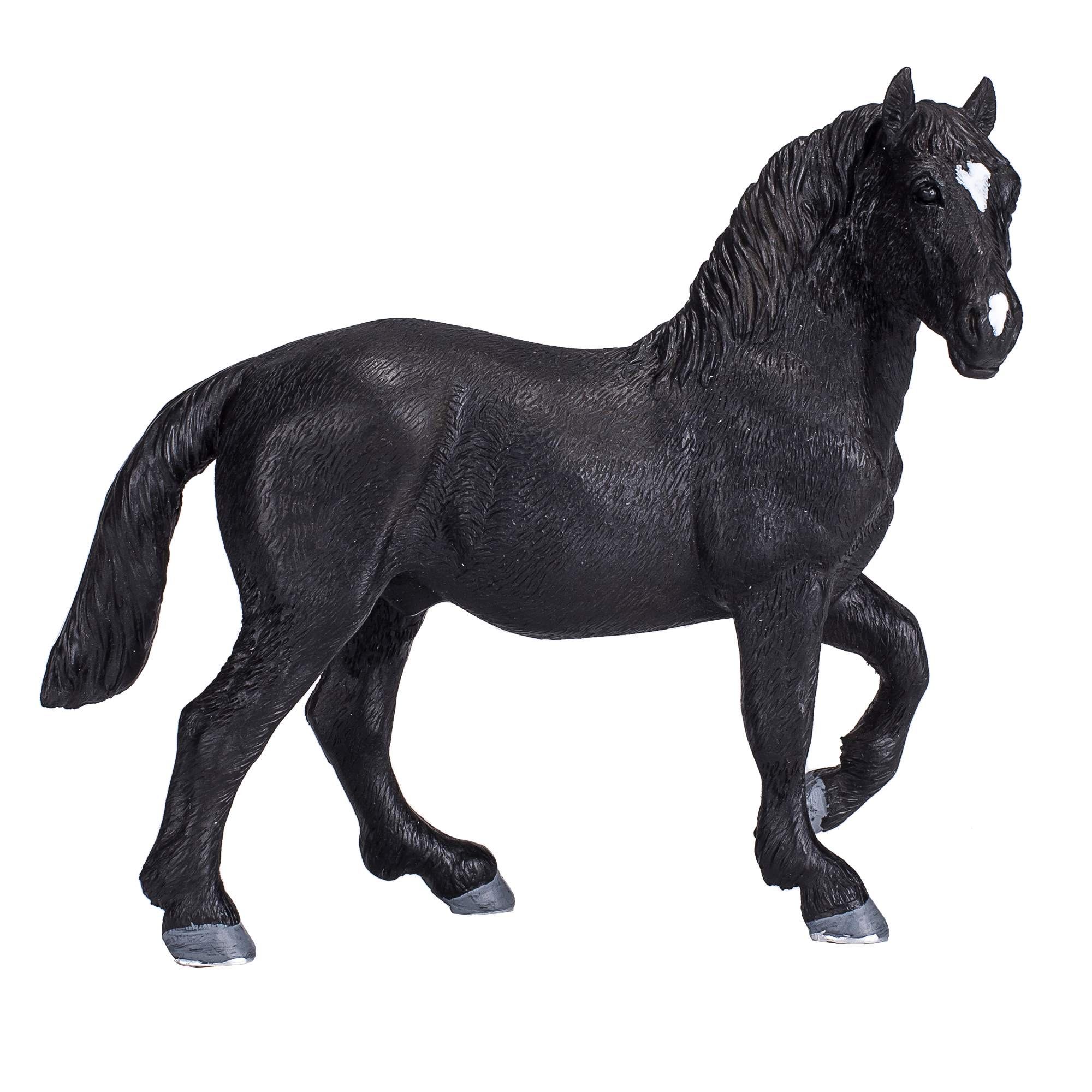 Percheron Horse Toy Realistic Equestrian Model