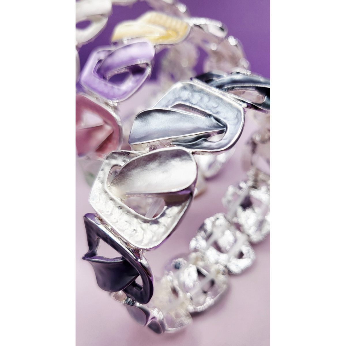Abstract Flow Bracelet