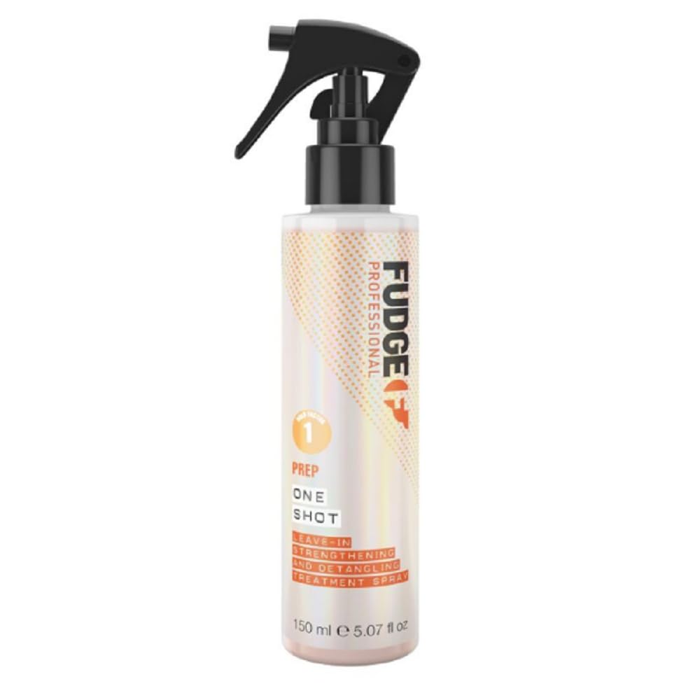 Fudge Professional One Shot Leave in Conditioner, Strengthens Dry, Damaged or Coloured Hair with Nourishing Proteins, 150 ml