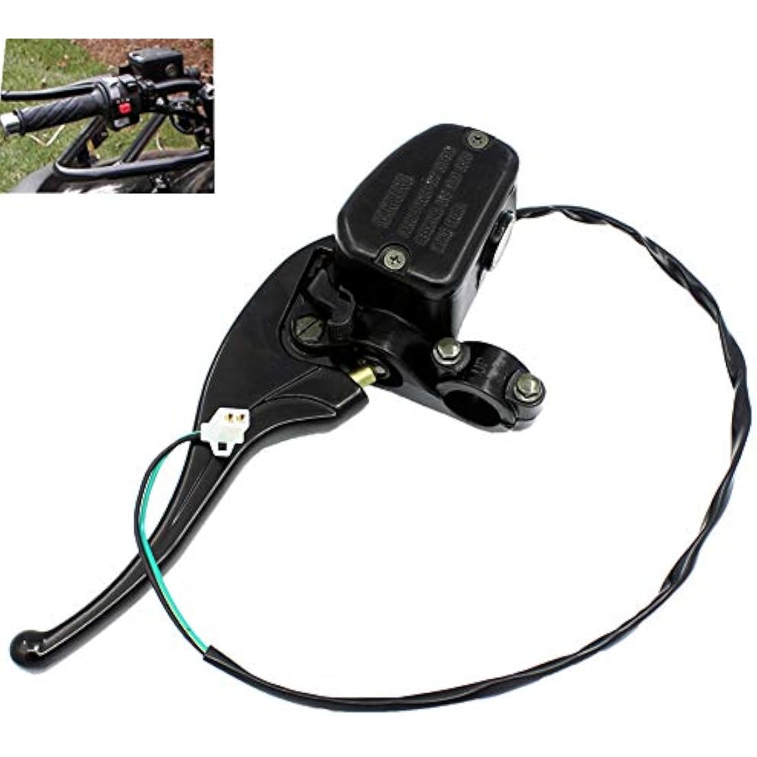 Yingshop Left Front Brake Master Cylinder Polaris Big Boss Hawkeye Magnum Scrambler Sport Sportsman Trail Blazer Worker Xpedition Xplorer 250 300 325 330 350L 400L 425 450 500-700 800 850 X2 XP