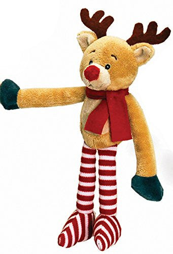 Christmas Hanging Character with Velcro Hands by Keel Toys - REINDEER 12cm