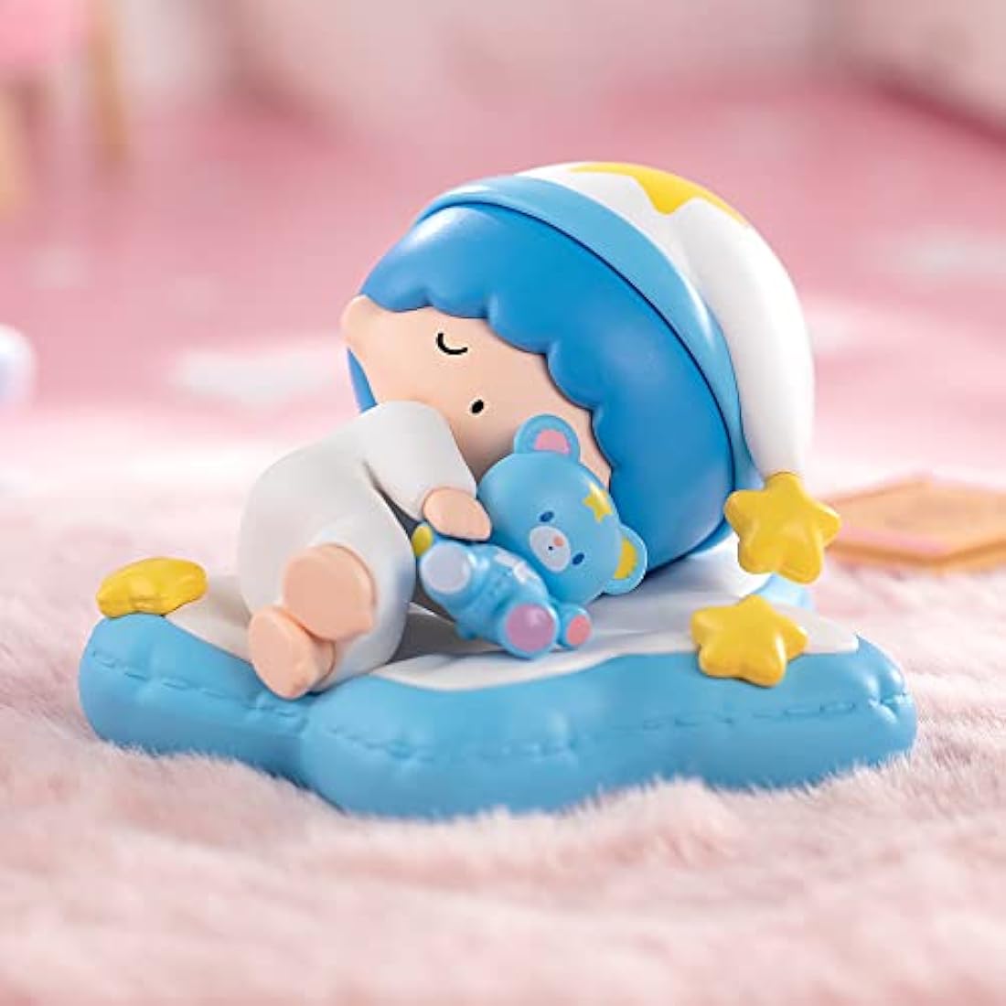 POP MART Sanrio characters Fall Asleep Series SET(9Boxes) 2.5 inches Articulated Character Premium Design gifts for women Fan-Favorite blind box Collectible Toy Art Toy Action Figure