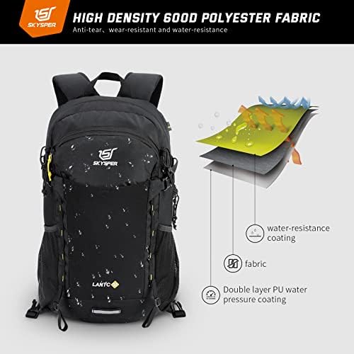 SKYSPER Rucksack 30L Hiking Backpack, Lightweight Travel Backpack Camping Pack for Men Women
