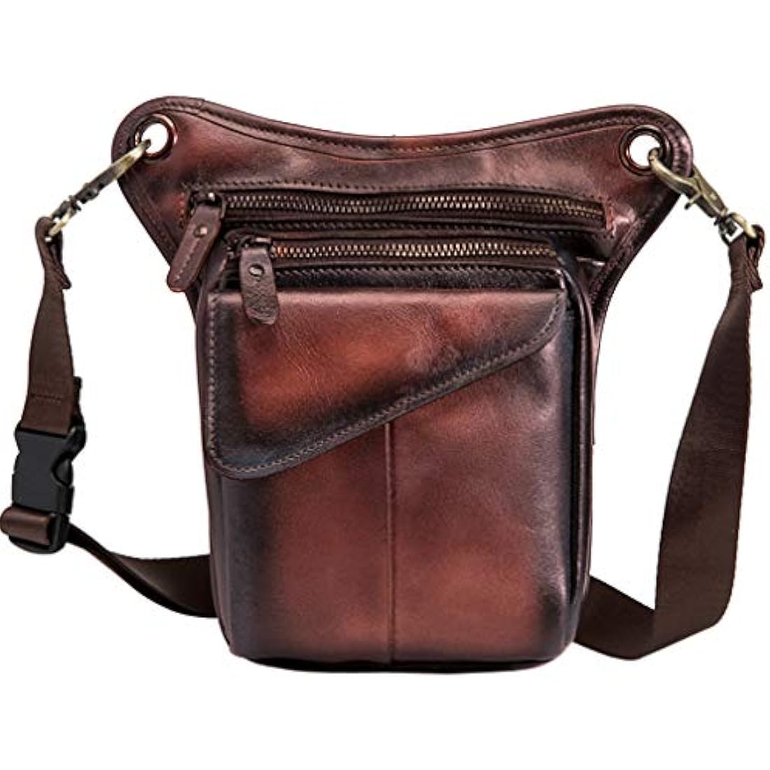Leather Waist Pack for Men Women