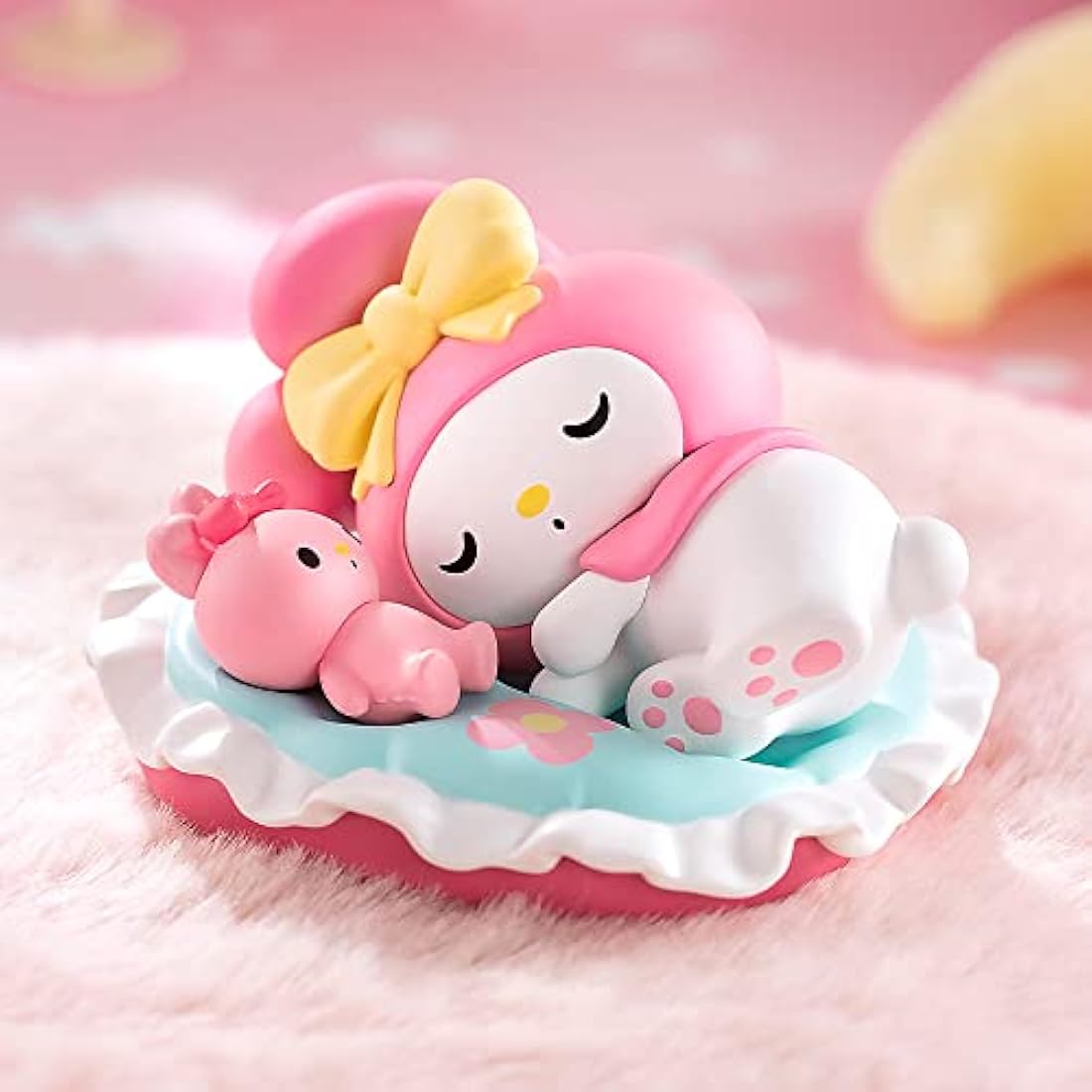 POP MART Sanrio characters Fall Asleep Series SET(9Boxes) 2.5 inches Articulated Character Premium Design gifts for women Fan-Favorite blind box Collectible Toy Art Toy Action Figure